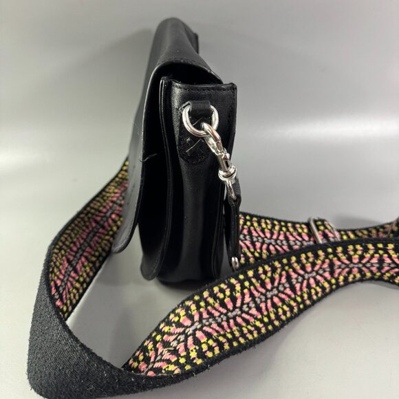 Rebecca Minkoff Black Leather Crossbody Bag - Picture 4 of 15